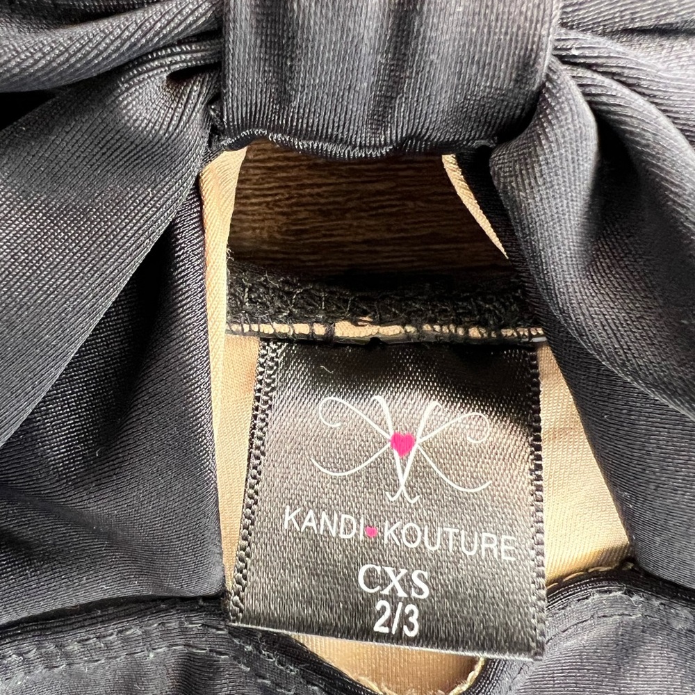 Kandi Kouture black leotard - Picture 3 of 4